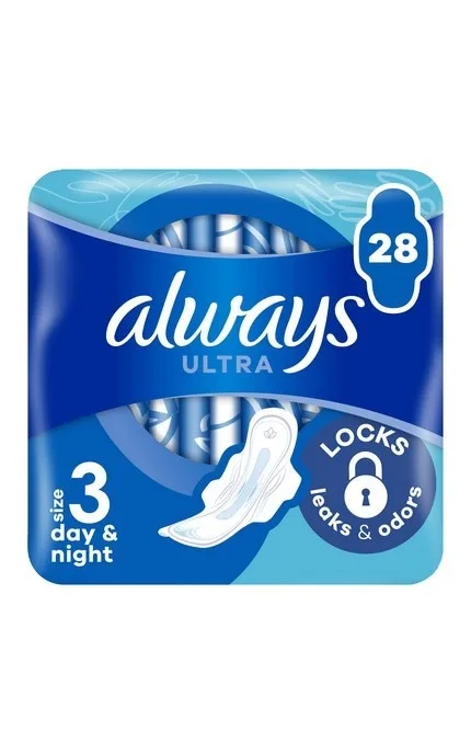 Гігієнічні прокладки Always Ultra Day&Night (Розмір 3) 28 шт