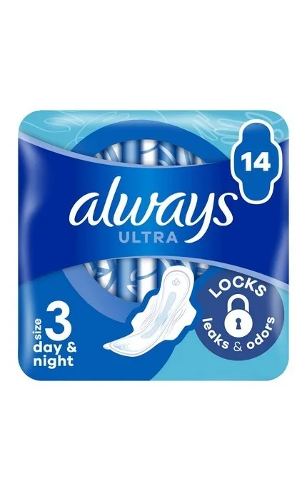 Гігієнічні прокладки Always Ultra Night (Розмір 4) 14 шт