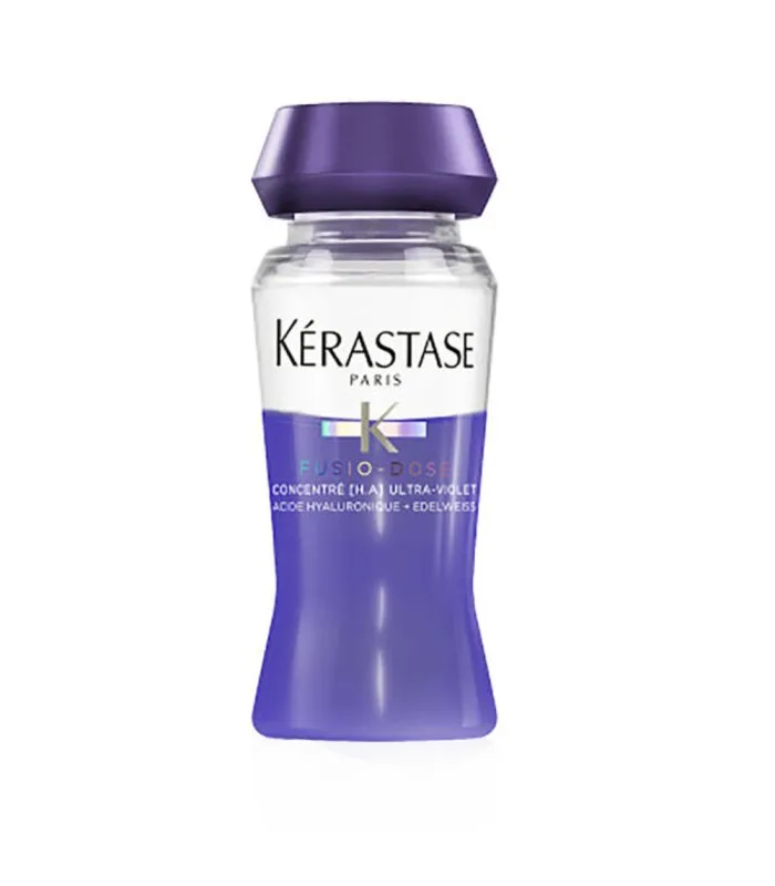 Kérastase Blond Absolu ultra-violet Concentre- Доглядаючий концентрат для нейтралізації жовтого відтінку освітленого волосся