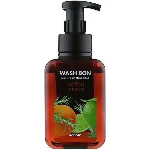 Піна-мило для рук Wash Bon з ароматом цитрусів 500 мл (23892)