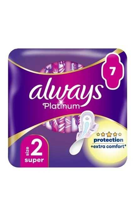 Гігієнічні прокладки Always Platinum Super (Розмір 2)