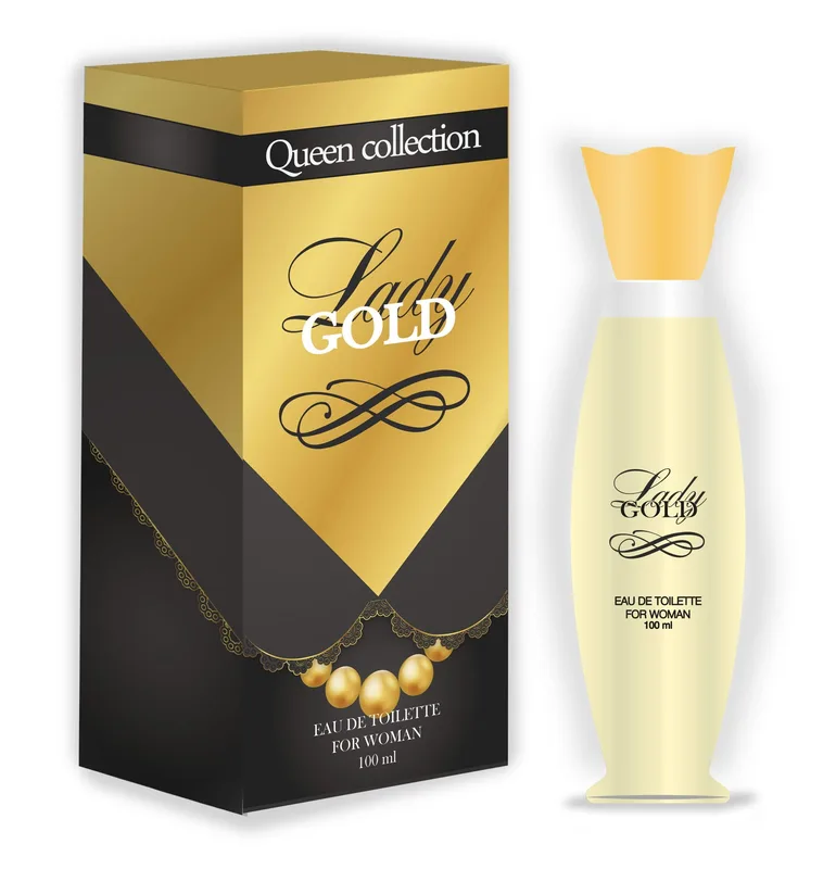 Queen collection Lady Gold туалетна вода жіноча 100мл