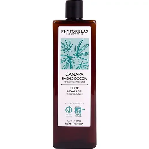Гель для душу Phytorelax Vegan&Organic Hemp 500 мл (6022234)
