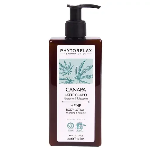 Лосьйон для тіла Phytorelax Vegan&Organic Hemp, зволожуючий, 250 мл (6022241)