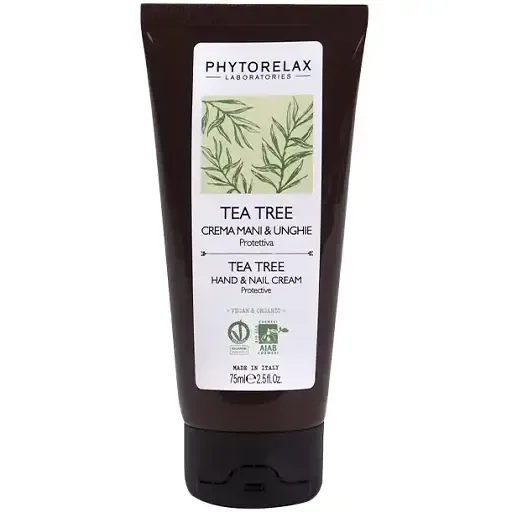 Крем для рук та нігтів Phytorelax Vegan & Organic Tea Tree 75 мл (6022319)