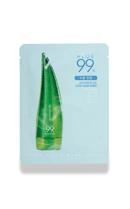 Гідрогелева тканинна маска для обличчя Holika Holika Aloe 99% Soothing Gel Gelee Mask Sheet з алое 23 мл