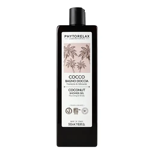 Гель для душу Phytorelax Vegan&Organic Coconut живильний та пом'якшувальний 500 мл (6022173)