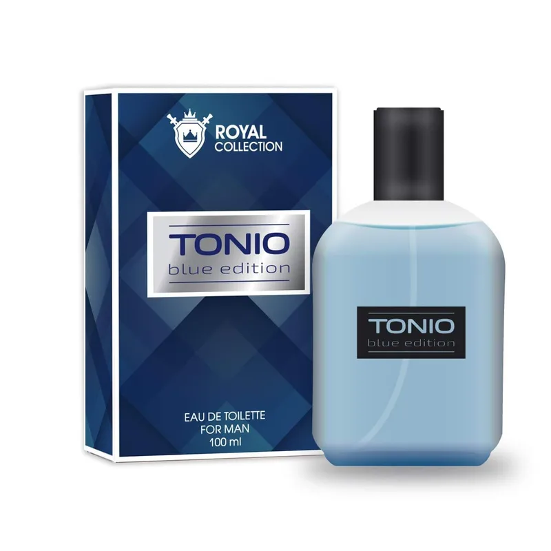 Royal collection TONIO blue edition туалетна вода чоловіча 100мл