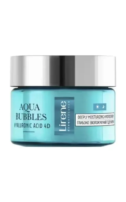 Гідрокрем для обличчя Lirene Aqua Bubbles Зволожувальний 50 мл