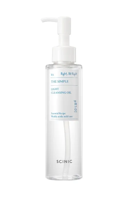 Гідрофільна олія Scinic The Simple Light Cleansing Oil Слабокислотна 150 мл