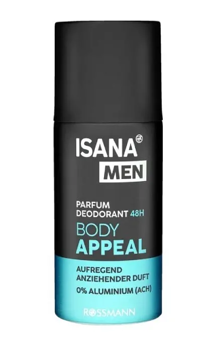 Дезодорант спрей чоловічий Isana Men Body Appeal 150 мл