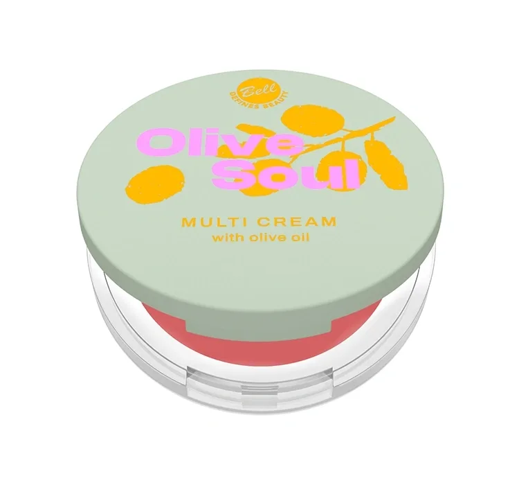 Bell Olive Soul багатофункціональний крем для обличчя 01 Rose Olive 4,8г