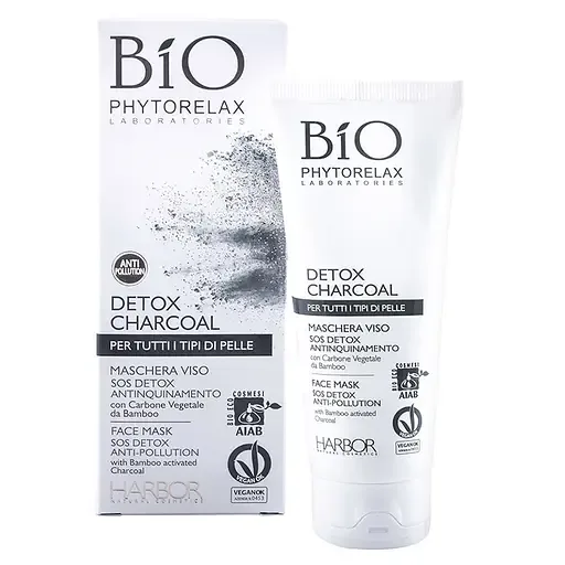 Маска для обличчя Phytorelax Detox Charcoal SOS, очищаюча, 75 мл (6019135)