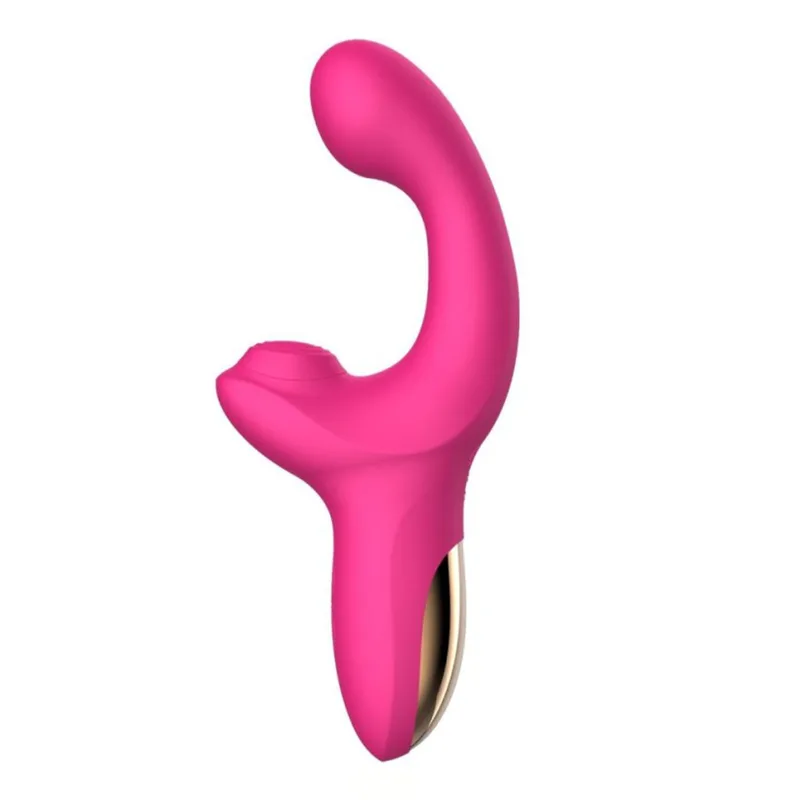 Вакуумний вібратор BoT Stunner Vibrator жіночий вібратор точки G зі стимулятором клітора