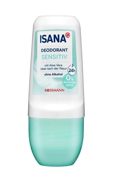 Дезодорант кульковий Isana Sensetive Алое 50 мл