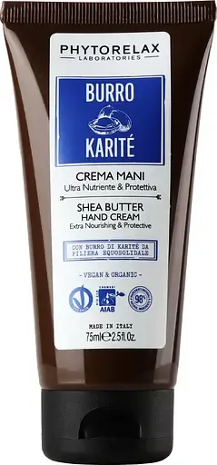 Крем для рук Phytorelax Vegan & Organic Shea Butter поживний 75 мл (6008832)