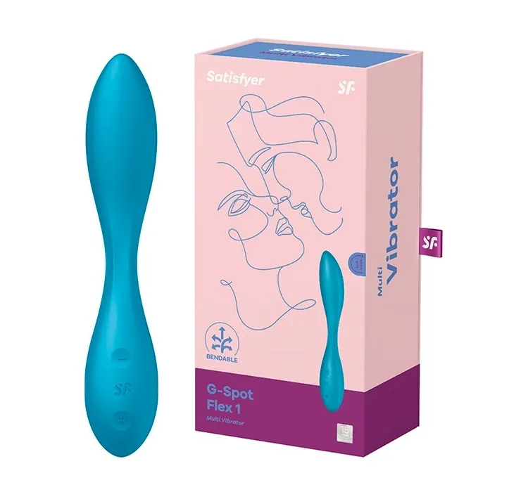 SATISFYER G-SPOT FLEX 1 ВІБРАТОР ДЛЯ ТОЧКИ G BLUE