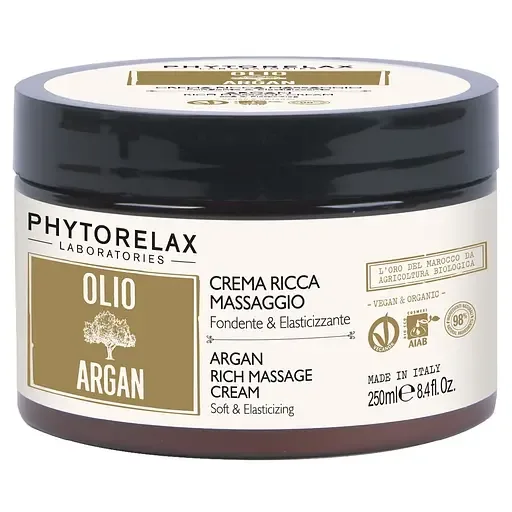Масажний крем для тіла Phytorelax Vegan Organic Argan Oil, 250 мл (6028243)