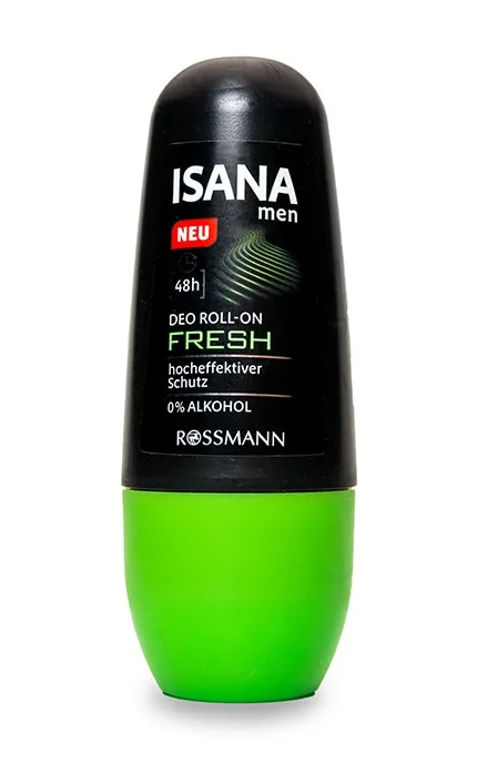 Дезодорант кульковий чоловічий Isana Fresh 50 мл