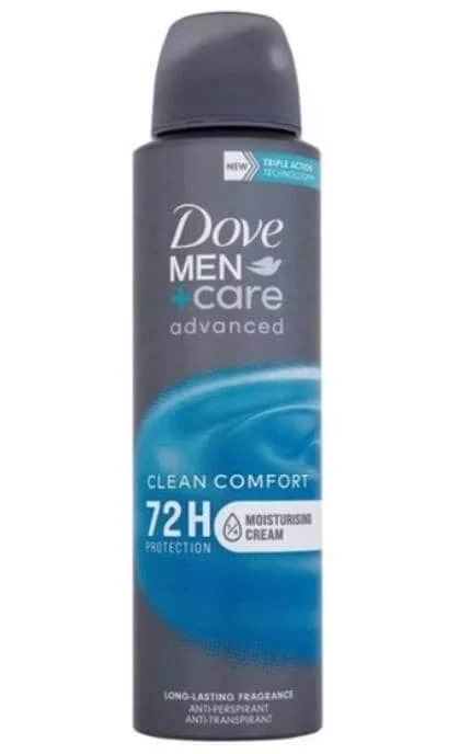 Дезодорант-спрей Dove Men+Care Clean comfort 150 мл