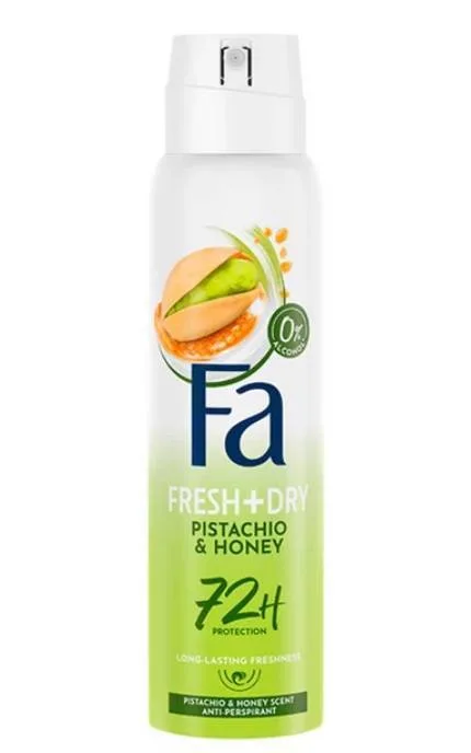 Дезодорант-спрей FA Fresh Dry Pistachio&Honey 150 мл