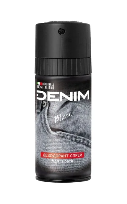 Дезодорант-спрей Denim Black 150 мл