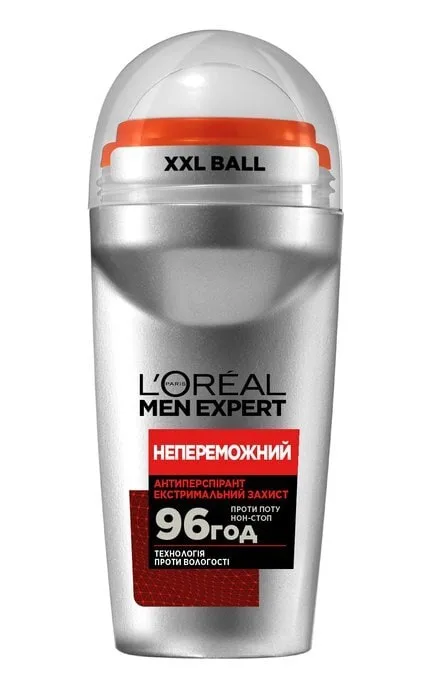 Дезодорант-антиперспірант кульковий L'Oréal Paris Men Expert Непереможний для чоловіків 50 мл