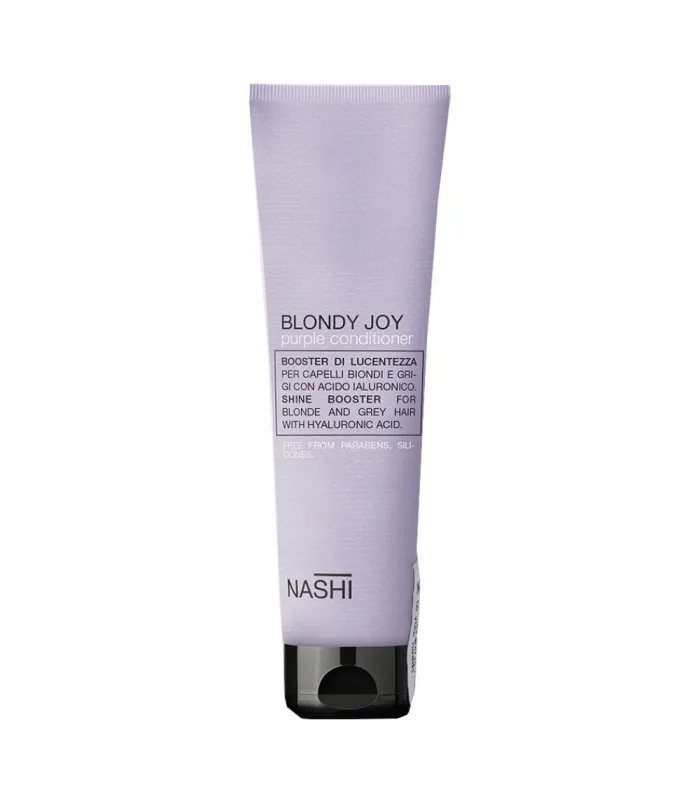 Nashi Argan Blondy Joy Purple Conditioner - Кондиціонер для волосся проти жовтизни