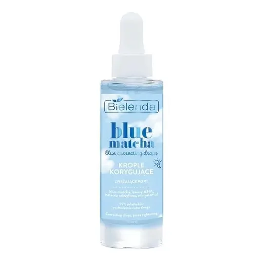 Краплі звужувальні пори для обличчя Bielenda Blue Matcha Correcting Drops, 30 мл