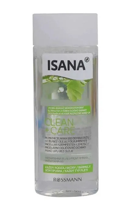 Демакіяж для вій Isana Clean+Care 100 мл