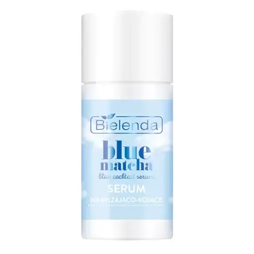 Зволожуюча сироватка для обличчя Bielenda Blue Matcha Blue Coctail Serum, 30 г