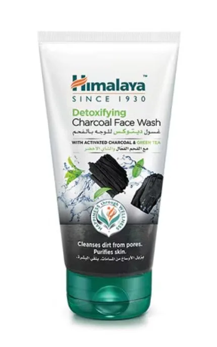 Детокс-гель для вмивання Himalaya Herbals з вугіллям і зеленим чаєм 150 мл