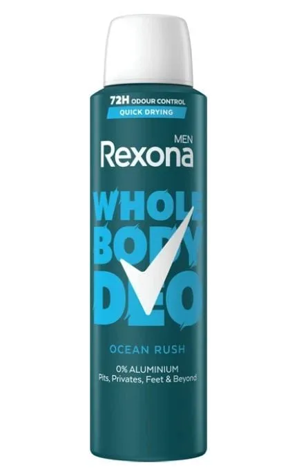 Дезодорант-спрей для всього тіла Rexona Men Свіжість океану 150 мл