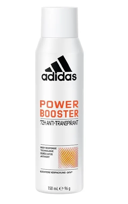 Дезодорант-спрей для тіла Adidas Жіночий Power Booster 72год 150 мл