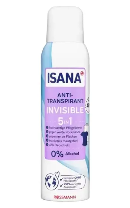 Дезодорант-спрей жіночий Isana Clear and Fresh 150 мл