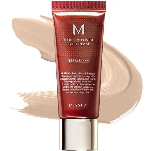 ВВ крем Missha M Perfect Cover Bb Cream Rx №23 Natural Beige 20 мл (8809643533485)