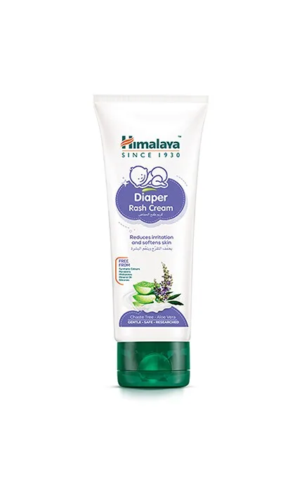 Дитячий крем від попрілостей Himalaya Herbals з мигдалем та листям цнотливого дерева, 100 мл