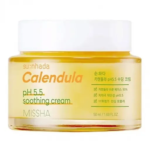 Крем для обличчя Missha Su: Nhada Calendula, 50 мл
