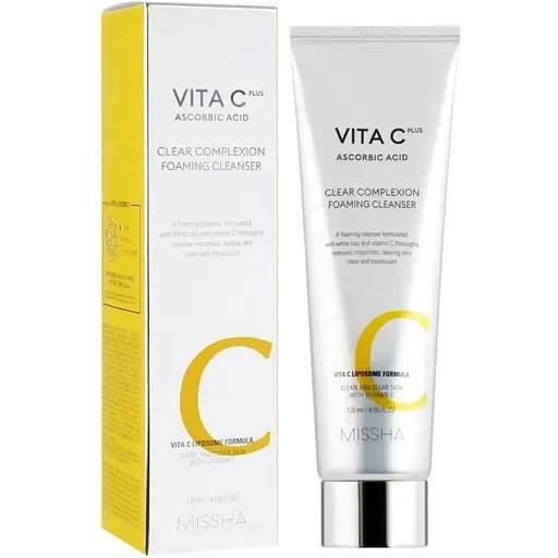 Пінка для вмивання Missha Vita C Plus Clear Complexion 120 мл
