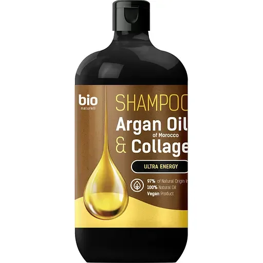 Шампунь Bio Naturell Argan Oil of Morocco & Collagen Ультраенергія, 946 мл