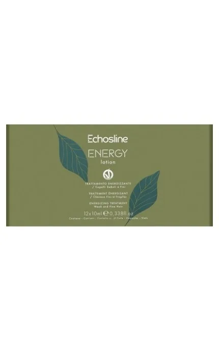 Енергетичний лосьйон для тонкого й ослабленого волосся Echosline Energy Lotion 12*10 мл