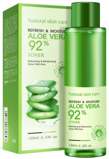 Тонік для обличчя з екстрактом Алое Вера BIOAQUA Toner Aloe Vera 92% (120мл)