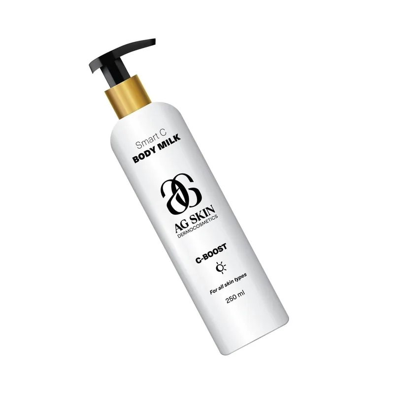 Молочко для зволоження та сяйва шкіри AG SKIN Smart C Body Milk 250 мл