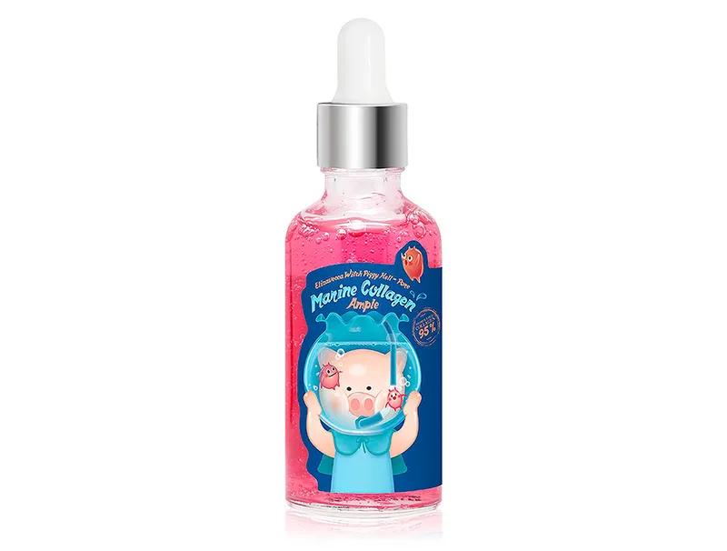 Відновлююча сироватка для обличчя з морським колагеном Elizavecca Witch Piggy Hell-Pore Marine Collagen Ample 95%, 50мл