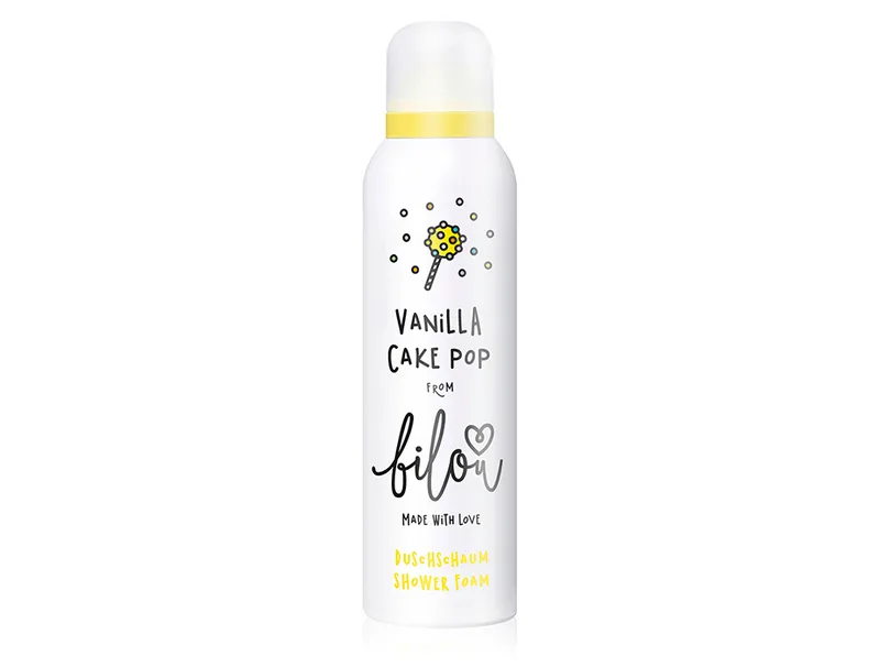 Пінка для душу «Ванільна цукерка» Bilou Vanilla Cake Pop Shower Foam, 200мл