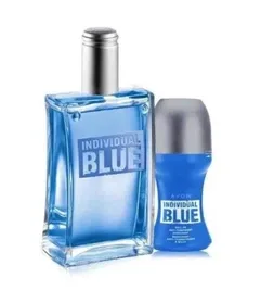 Чоловічий набір парфумований 2-в-1 Avon Individual Blue: Туалетна вода Individual Blue 100 мл + Дезодорант-антиперспірант Individual Blue 50 мл