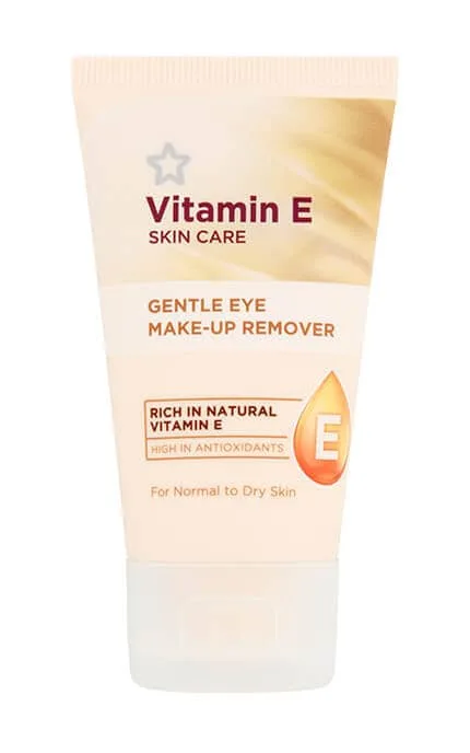 Засіб для зняття макіяжу очей Superdrug Vitamin E для нормальної та сухої шкіри 50 мл