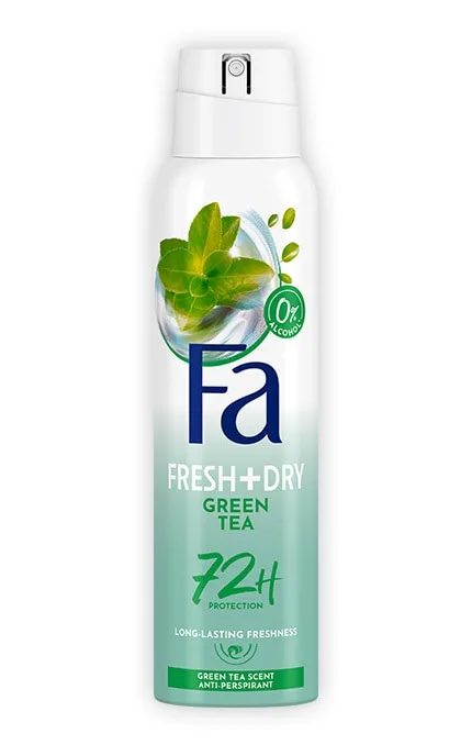 Антиперспирант для женщин Fa Fresh & Dry Fresh & Dry Зелений Чай 150 мл