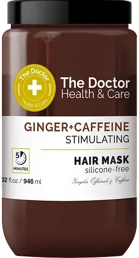 Маска для волосся The Doctor Health&Care Ginger + Caffeine Stimulating Hair Mask, 946 мл