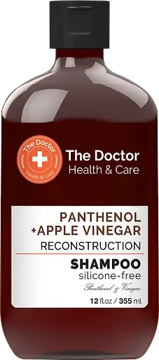 Шампунь The Doctor Health & Care Panthenol + Apple Vinegar Reconstruction Shampoo, 355 мл